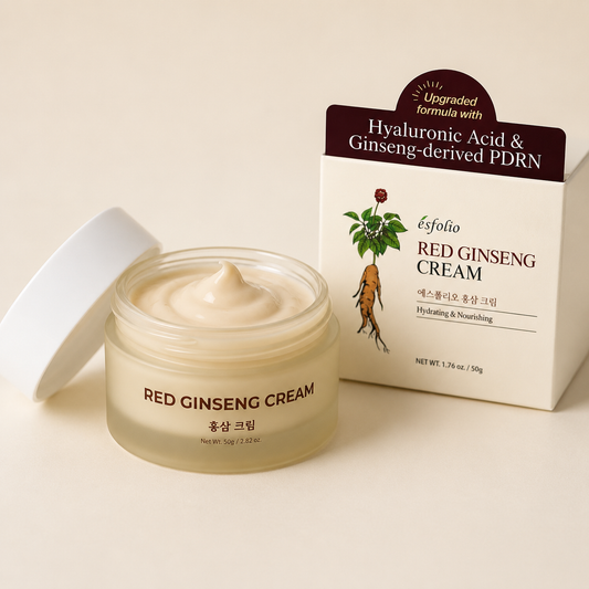 Crema Facial Hidratante Ácido Hialurónico + Ginseng PDRN Esfolio