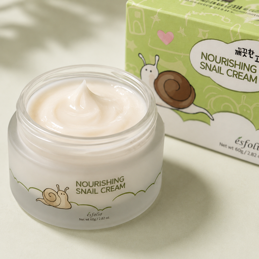 Crema Hidratante Mucina de Caracol Negro Esfolio
