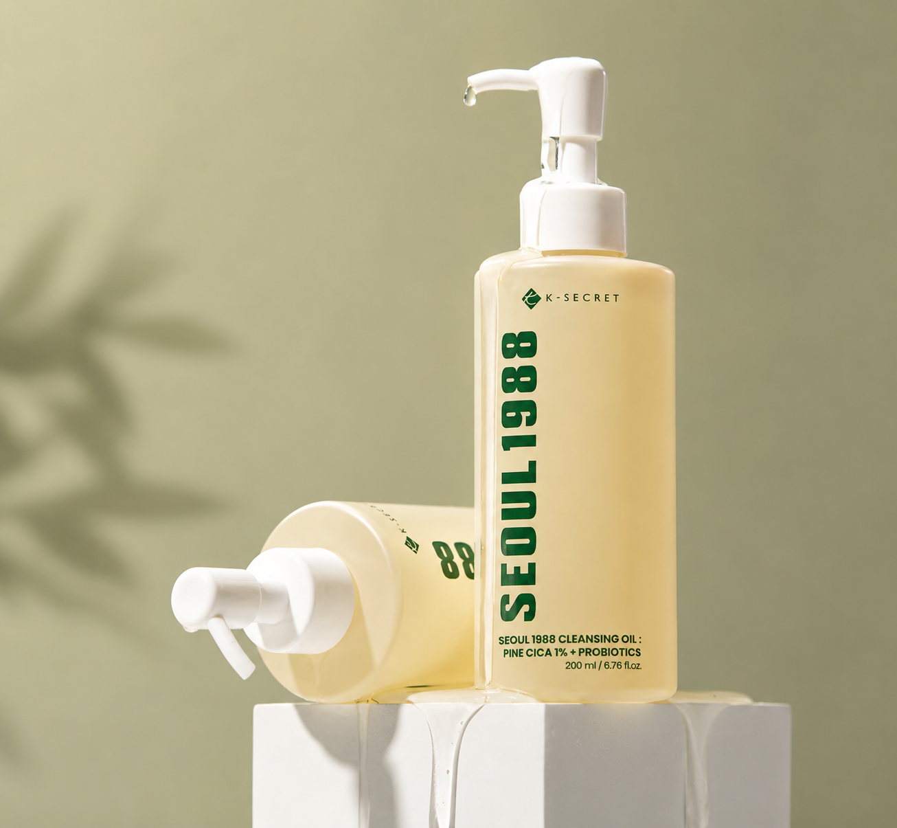 Cleansing Oil Pine Cica 1% + Probiótico 200ml Seoul 1988