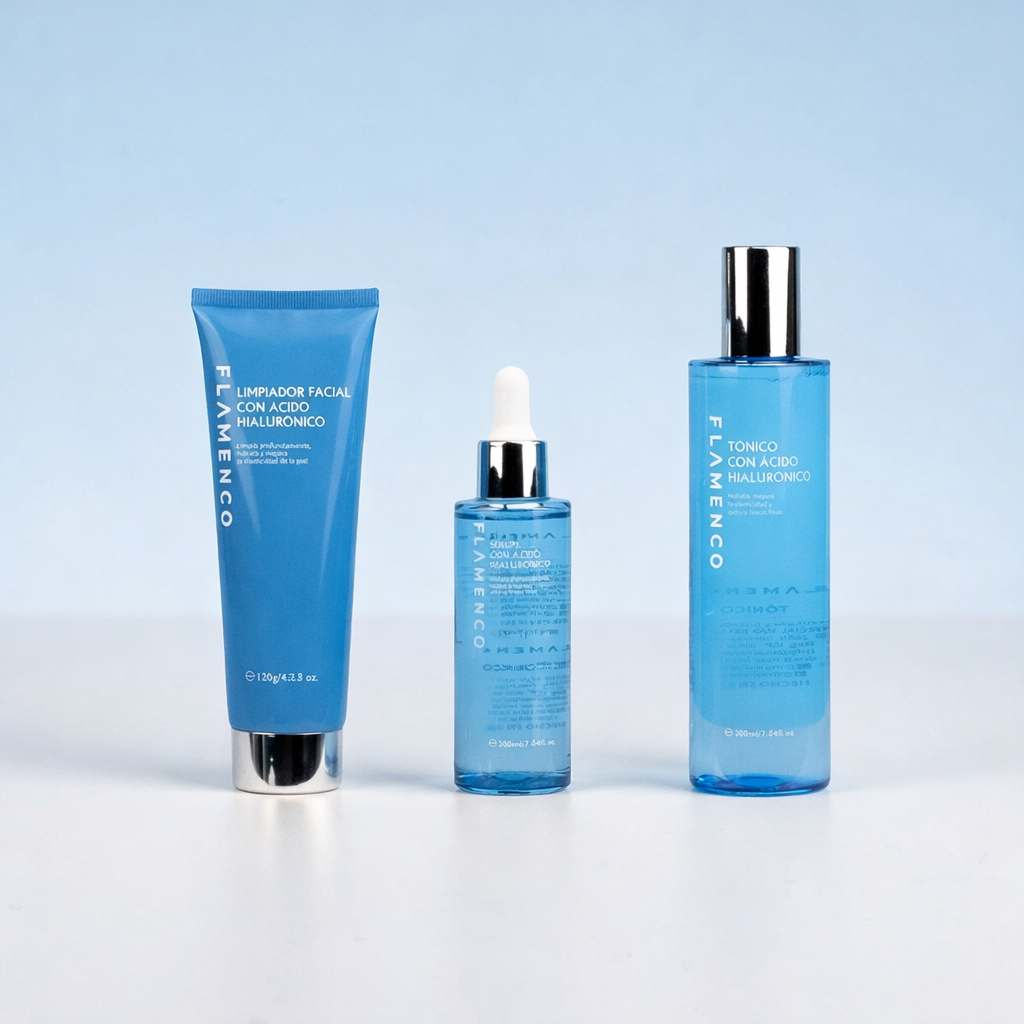 Rutina Express Ácido Hialuronico Flamenco - 3 productos