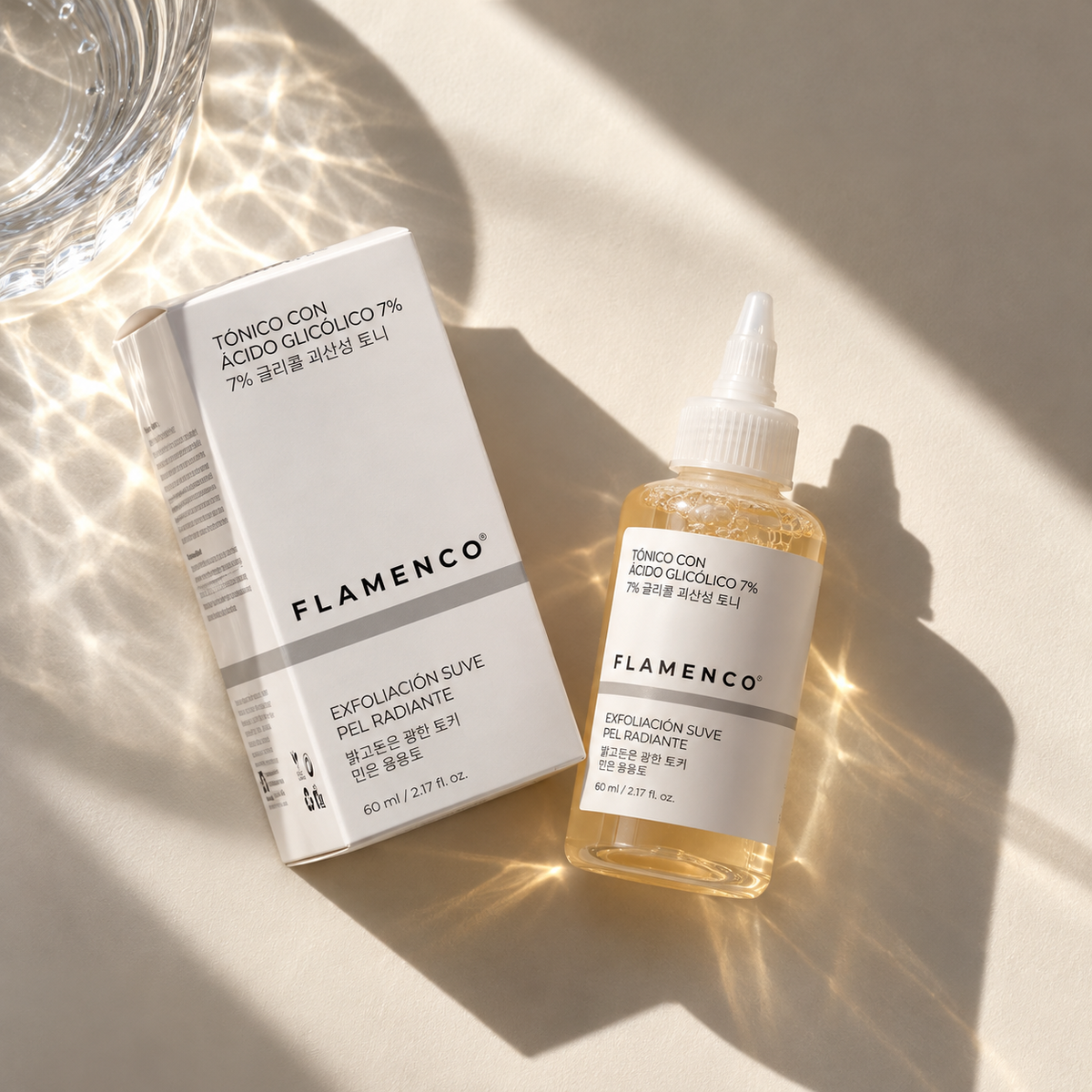 Tónico Exfoliante Ácido Glicolico 7% Flamenco